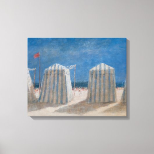 ビーチテンツブルターニー2012 キャンバスプリント (正面)