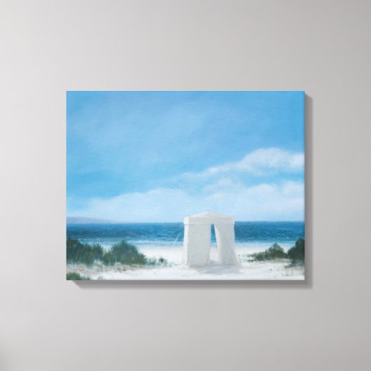 ビーチテント2012 キャンバスプリント (正面)