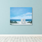 ビーチテント2012 キャンバスプリント (インサイチュ (ウッドフロア))