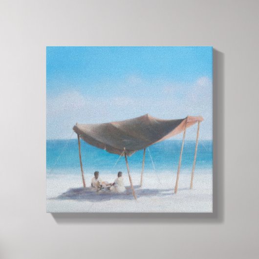 ビーチテント2012 2 キャンバスプリント (正面)