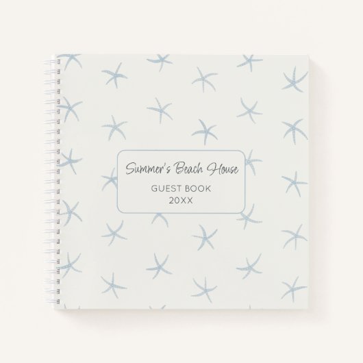 ビーチテーマゲストブックB&Bエアブンブティックホテルズ ノートブック (正面)