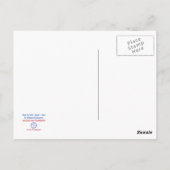 ビーチテーマサンキューポストカード ポストカード (裏面)