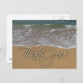 ビーチテーマサンキュー ポストカード (正面/裏面)