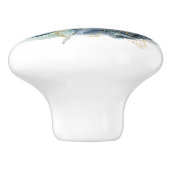 ビーチテーマシーオッター水カラーアートセラミックノブ セラミックノブ (側面)