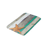 ビーチテーマスタッ結婚フィズ素朴ス バスマット (アングル)