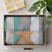 ビーチテーマスタッ結婚フィズ素朴ス 薄葉紙 (ギフト)