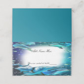 ビーチテーマドルフィ結婚ンズテーブルプレイス座席表 プレイスカード (外部開封)