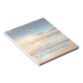 ビーチテーマノートパッド ノートパッド (アングル)