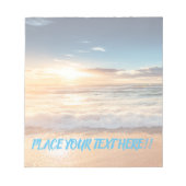 ビーチテーマノートパッド ノートパッド (正面)