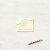 ビーチテーマヒトデ ポストイット (デスク上)