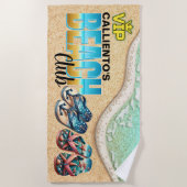 ビーチテーマビーチタオル ビーチタオル (正面)