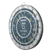 ビーチテーマファミリ名 ダーツボード (正面右)