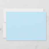 ビーチテーマリハーサルディナー招待状 招待状 (裏面)