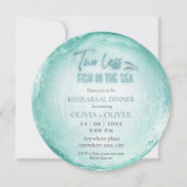 ビーチテーマリハーサル夕食 招待状 (正面)