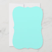 ビーチテーマ招待状 招待状 (裏面)