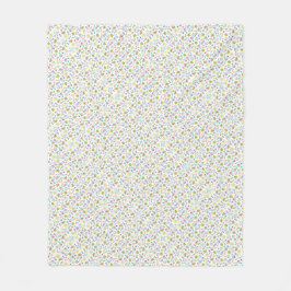 ビーチテーマ柄かわいい フリースブランケット