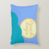 ビーチテーマ装飾用クッション アクセントクッション (正面(垂直))