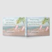 ビーチテーマ退職パーティー ゲストブック (全面)