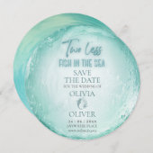 ビーチテーマ セーブザデート (正面/裏面)