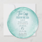 ビーチテーマ セーブザデート (正面)