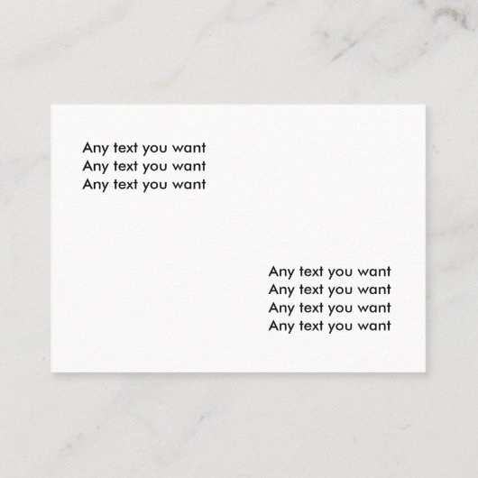 ビーチテーマ 名刺 (裏面)