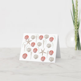 ビーチテーマTHANK YOUノート サンキューカード