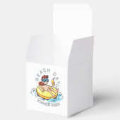 ビーチデイカートゥーン文字オン膨脹可能リングや輪 フェイバーボックス (オープン)