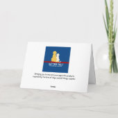 ビーチデイクジラサーフィンドッグクリスマスカード シーズンカード (裏面)