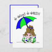 ビーチデイグラウンドホッグ シーズンポストカード (正面/裏面)