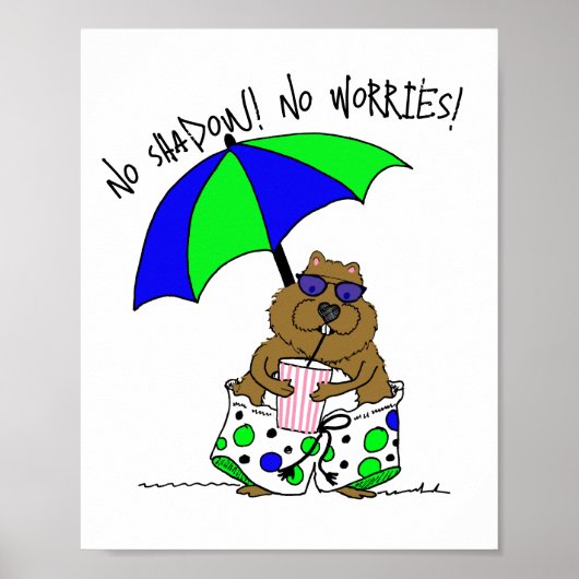 ビーチデイグラウンドホッグ ポスター (正面)