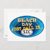 ビーチデイコールSIC NJシーアイルシティ ポストカード (正面/裏面)
