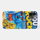 ビーチデイズーパースターマンスターフレンズサマーコラージュ Case-Mate iPhoneケース (裏面(横))