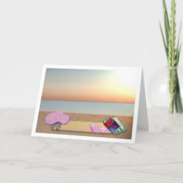 ビーチデイリーマリークリエイティブデザインカード シーズンカード