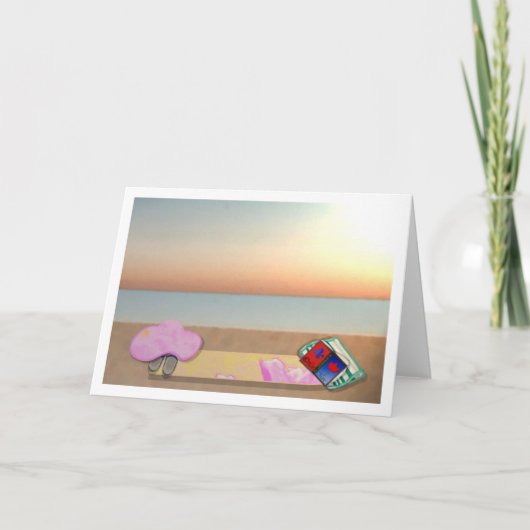 ビーチデイリーマリークリエイティブデザインカード シーズンカード (正面)