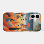 ビーチデイ iPhone 16ケース (裏面横)
