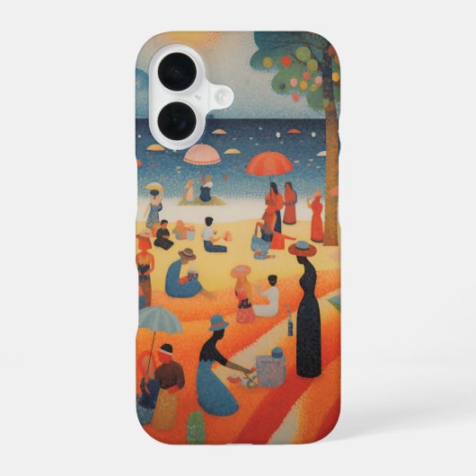 ビーチデイ iPhone 16ケース (裏面)