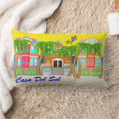 ビーチデコールピロー – SRF ランバークッション (ブランケット)