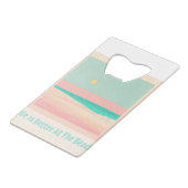 ビーチデザイン クレジットカード栓抜き (正面アングル)