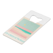 ビーチデザイン クレジットカード栓抜き (裏面アングル)