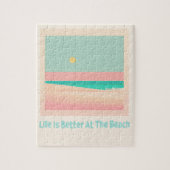 ビーチデザイン ジグソーパズル (縦)