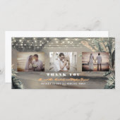 ビーチデスティネーション結婚トロピカルズ サンキューカード (正面/裏面)