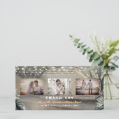 ビーチデスティネーション結婚トロピカルズ サンキューカード (スタンド正面)