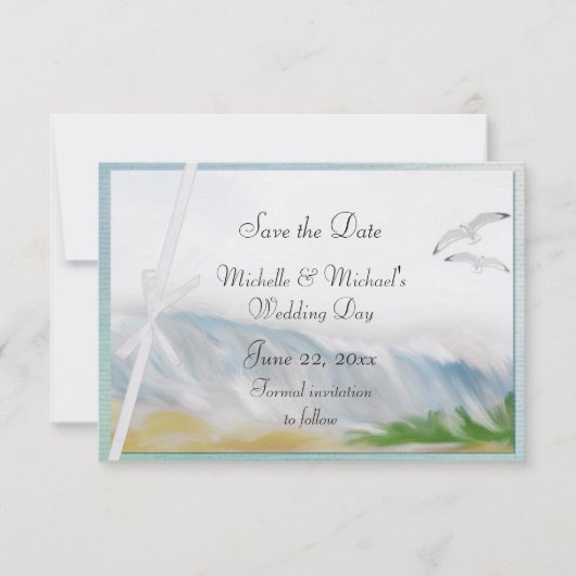 ビーチデューンロマンス日付を保存 セーブザデート (正面)