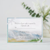 ビーチデューンロマンスRSVP応答カード 出欠カード (スタンド正面)