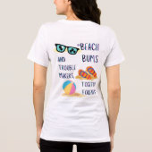 ビーチデークォート トライブレンドTシャツ (裏面)