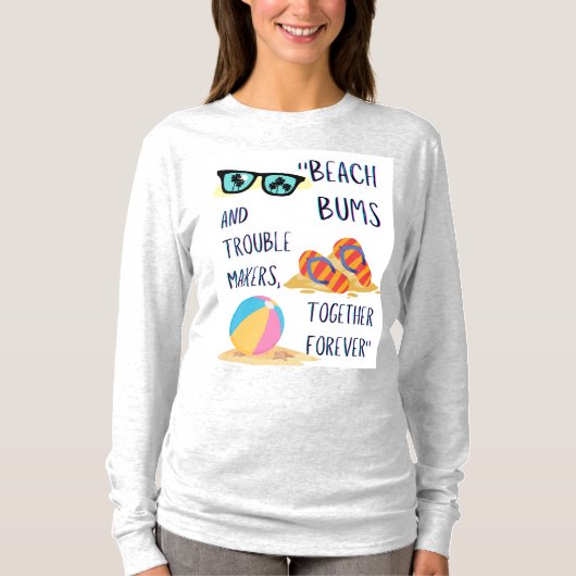ビーチデークォート Tシャツ (正面)