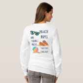 ビーチデークォート Tシャツ (裏面フル)