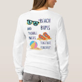 ビーチデークォート Tシャツ (裏面)
