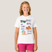ビーチデークォート Tシャツ (正面フル)