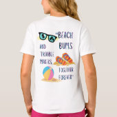 ビーチデークォート Tシャツ (裏面)